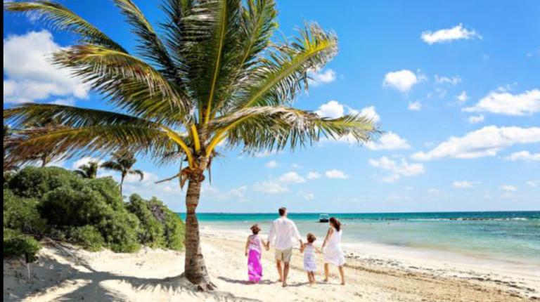 people enjoying the lifestyle and natural beauty of mexico's caribbean coast
