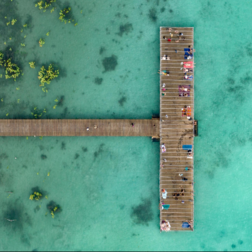 bacalar — the lake of seven colors