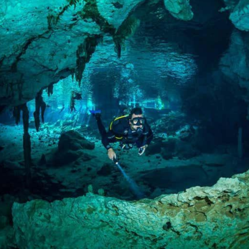 cenote dos ojos