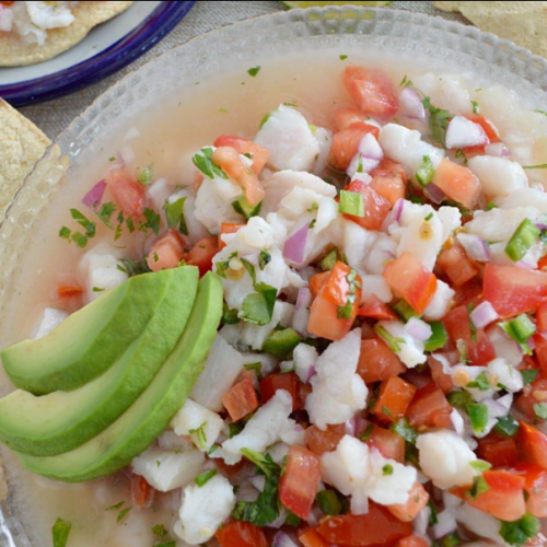 ceviche de pescado
