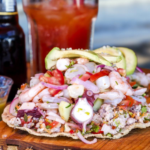 fresh ceviche & tostadas