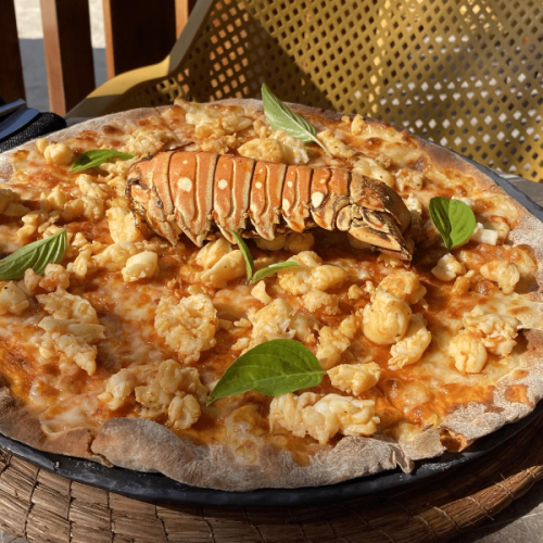 lobster pizza